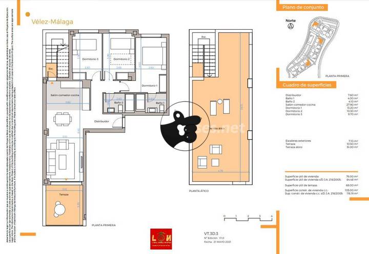3 bedrooms other in Velez-Malaga, Malaga, Spain
