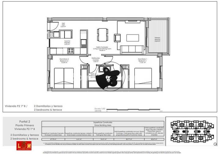 2 bedrooms other in Algarrobo, Malaga, Spain