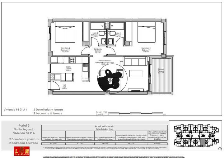 2 bedrooms other in Algarrobo, Malaga, Spain