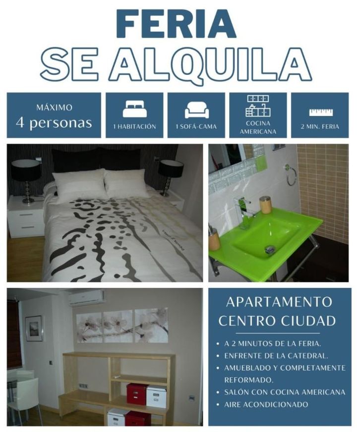 1 bedroom apartment for rent in Albacete, Spain