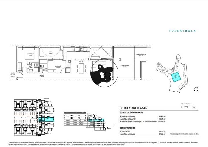 2 bedrooms apartment for sale in Fuengirola, Malaga, Spain