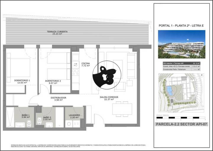 2 bedrooms apartment in Fuengirola, Malaga, Spain