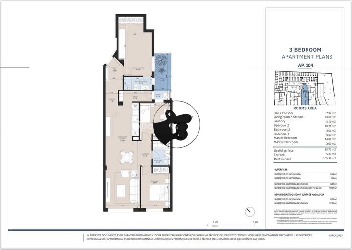 3 bedrooms apartment in Fuengirola, Malaga, Spain