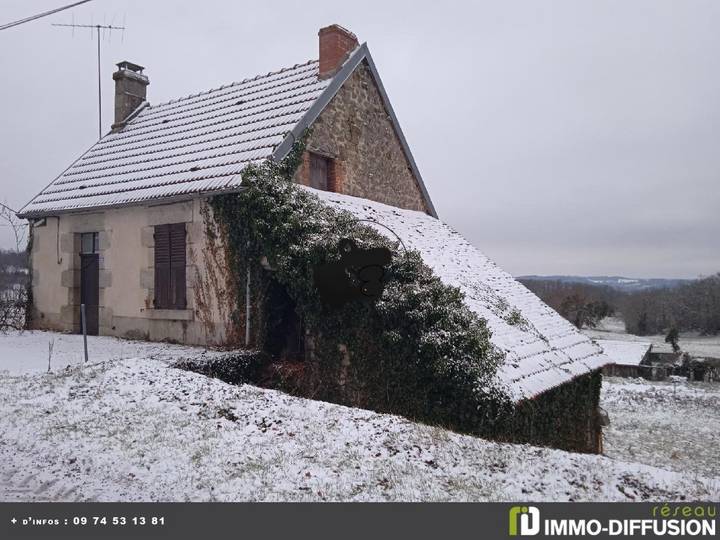 1 bedroom house for sale in Creuse (23), France