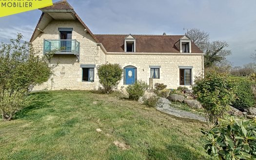 **Newer Build Normandy Stone House with Far Reaching Views